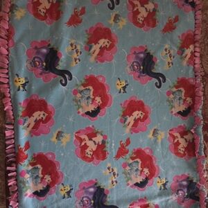 Disney Ariel Blanket - Pink and Blue